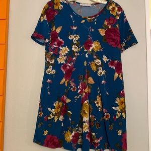 Maternity peplum top